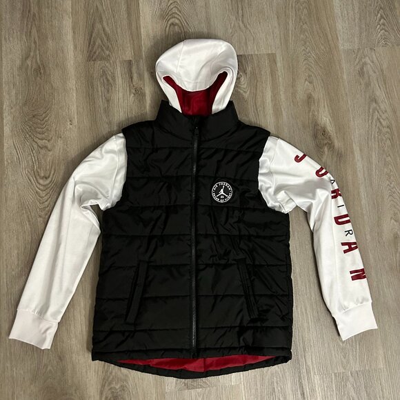 Jordan Full Zip Up Puffer Vest - Picture 1 of 6